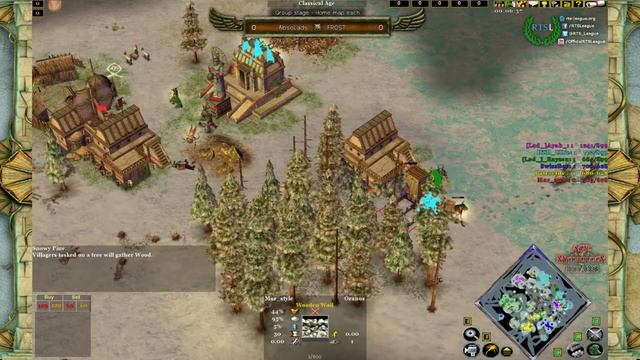 Lad vs. FROST, Game 1 - Age of Mythology: The Titans Clan League, Season 26 - Division 1, Round 2 смотреть онлайн