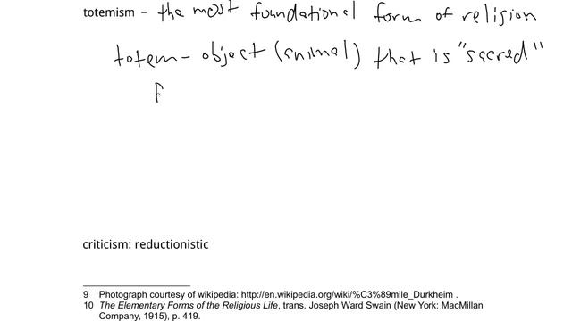 10c Seven Classic Theories of Religion - Emile Durkheim, totemism смотреть онлайн