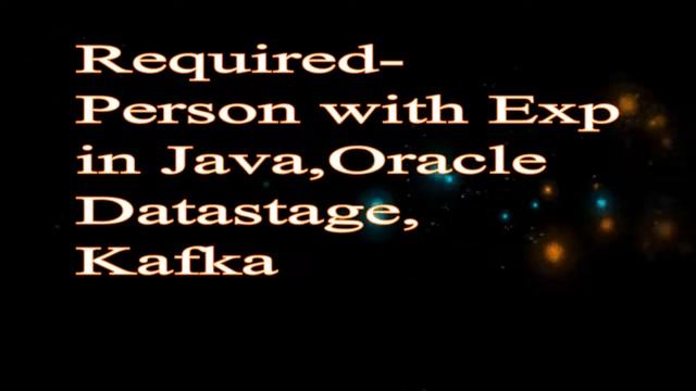 JAVA,ORACLE,DATASTAGE,KAFKA professionals required at optum смотреть онлайн