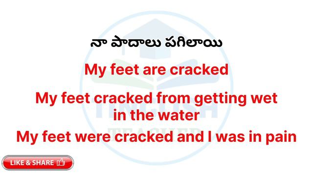 English sentences for daily use #97 | Learn English through Telugu | Tinglish Teacher смотреть онлайн