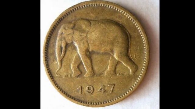 BANQUE DU CONGO 1947 2 FR Coin WORTH? смотреть онлайн