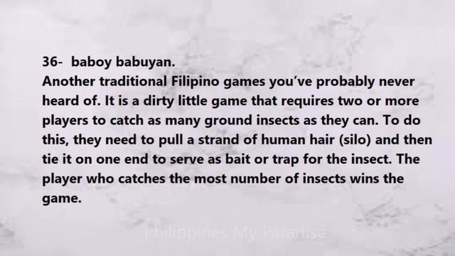 Games Kids Play In The Philippines! Filipino Traditional Games Part IV смотреть онлайн