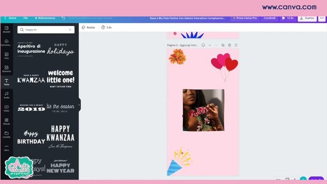 CREARE STORIE ANIMATE E INTERATTIVE - Canva смотреть онлайн