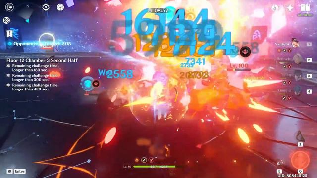 C0 Yae Miko Aggravate and C6 Yanfei Double Hydro - Genshin Impact Abyss 3.3 - Floor 12 9 Stars смотреть онлайн