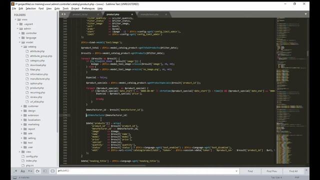 Opencart Development Tutorial 2.3.0.2 -- Edit Product List for Admin смотреть онлайн