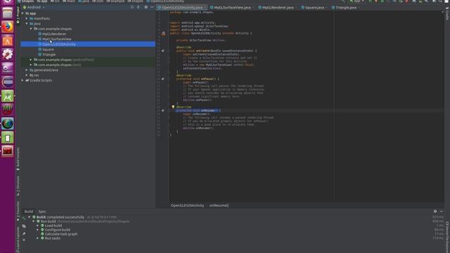 Tut 5: Define, draw Shapes, add motion to Android apps using OpenGL ES смотреть онлайн