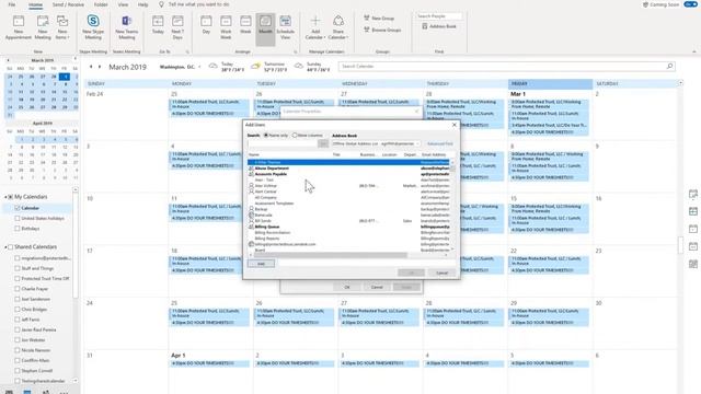 How to share your calendar and manage permissions in Outlook смотреть онлайн