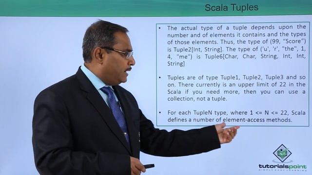 Scala - Tuples смотреть онлайн
