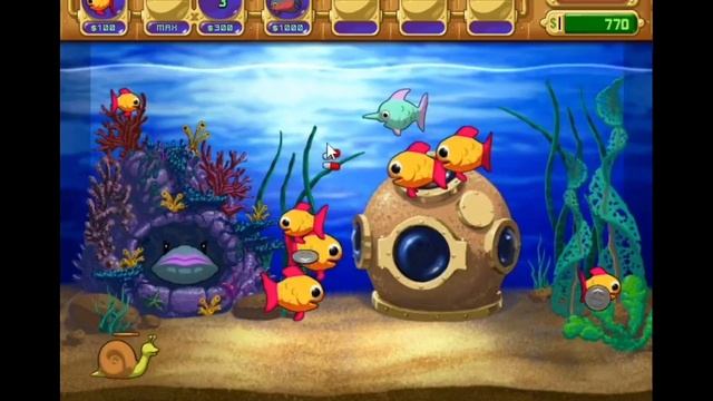 Insaniquarium! Deluxe Gameplay Tank 1. Steam Edition. Popcap Games. смотреть онлайн