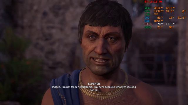 Assassin's Creed Odyssey 2022 On OMEN 15 Ryzen 7 5800H RTX 3060 Ultra High смотреть онлайн