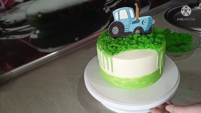 Очень классный тортик для мальчика. Идея украшения. смотреть онлайн