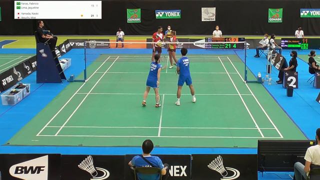 MEXICAN INTERNATIONAL CHALLENGE 2022 | FARIAS/LIMA (BRA) vs YAMADA/IKEUCHI (JPN) | XD SF смотреть онлайн