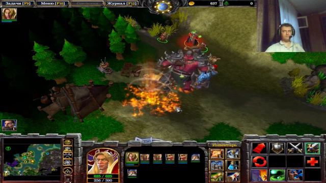 Warcraft lll Reforged со старой озвучкой. Часть 13. Стрим. смотреть онлайн