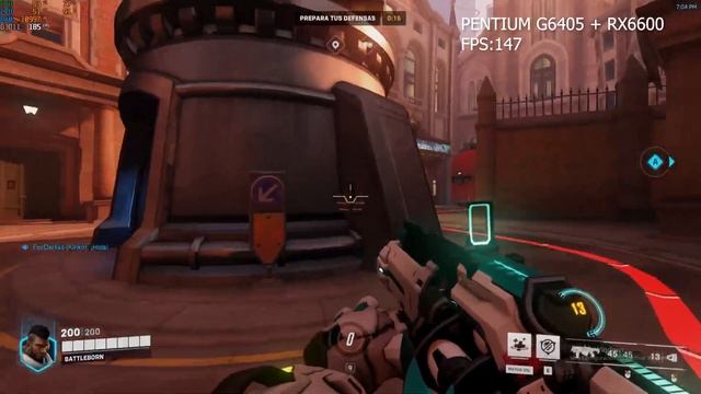 PENTIUM G6405 + RX 6600 8GB OVERWATCH 2 смотреть онлайн