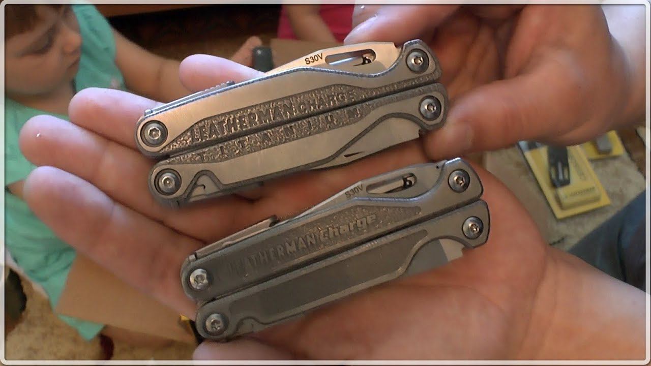 Новый дизайн Leaterman Charge TTI, розовый "Крысеныш", короче анбоксинг.. смотреть онлайн
