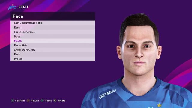 V. Karavaev FC Zenit face PES 2020 I 2021 смотреть онлайн
