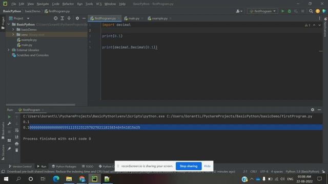 Basic Python 31: Decimal | Python смотреть онлайн