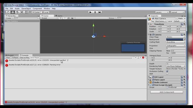 Unity Editor Layout | First C# Script | Unity Log Messages | .NET Assemblies - Unity C# Scripting 0 смотреть онлайн