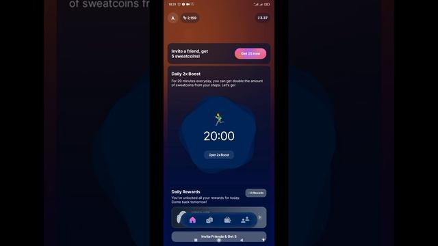Sweatcoin sozlamalari va smartwatch sotib olganim haqida #sweatcoin #coin #asadbekabdurasulov #top