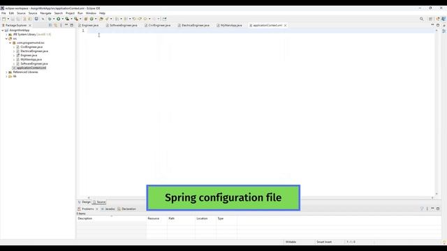 Spring Inversion Of Control(IOC) with simple code implementation смотреть онлайн