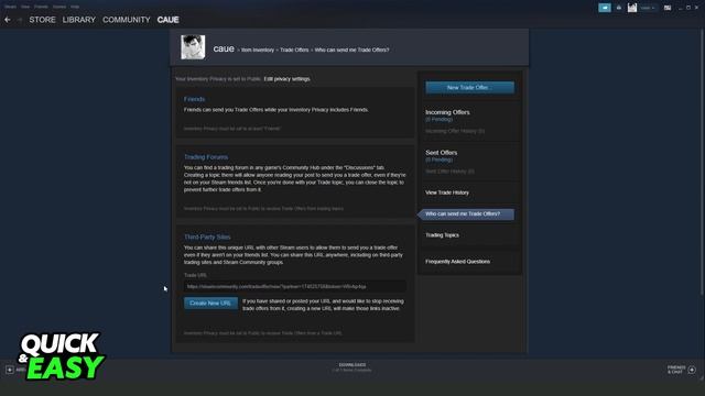 How To Send Trade Offer Steam Non Friend (Very Easy!) смотреть онлайн