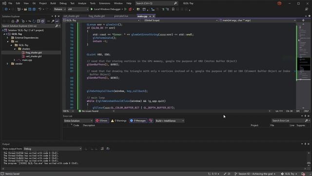 Your Own Shadertoy in C++ [ENG Subs] | OpenGL & Shaders смотреть онлайн