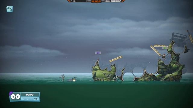 Worms W.M.D - выживание с гранатой в руке! Самые злобные червяки смотреть онлайн
