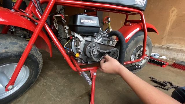 How to replace the chain on a Coleman ct200u смотреть онлайн