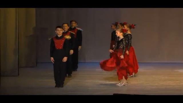 "ГОРОДОК" композиция в характере бального танца-Танго. смотреть онлайн