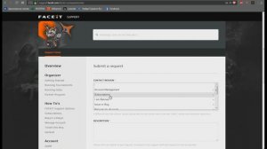 Как написать в поддержку Faceit