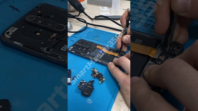 ? Ремонт: Замена нижней платы в Xiaomi Redmi Note 8 Pro | SmartMaster35Rus ? смотреть онлайн
