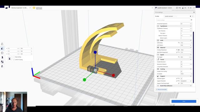 Bloqueurs de Supports sur CURA - TUTO смотреть онлайн