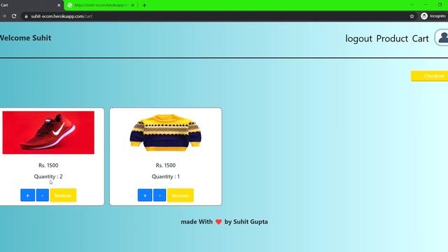 Ecommerce Website Project || A Responsive Ecommerce Website Using Ejs and MongoDb смотреть онлайн