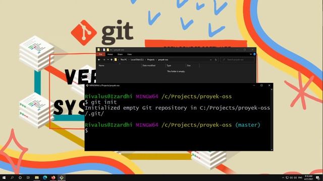 Version Control System dengan git: #2 git init смотреть онлайн