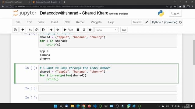 Loop Through Python Tuple || Iterate Through Python Tuples || Loop Through Tuples in Python смотреть онлайн