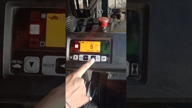 Toyota Forklift 8FB15 Speed setting . смотреть онлайн