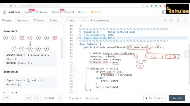 LeetCode 203 Remove Linked List Elements #leetcode #java #rakulee #gofundme #linkedlist смотреть онлайн