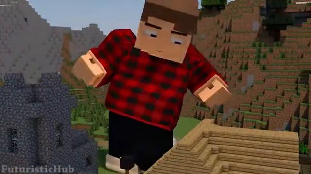 SCARCE IN MINECRAFT Minecraft Animation Parody Video смотреть онлайн