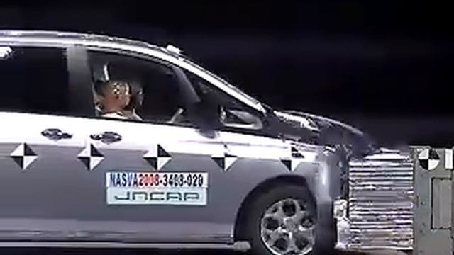 Crash Test 2009 Mazda Biante (Offset Impact) JNCAP смотреть онлайн