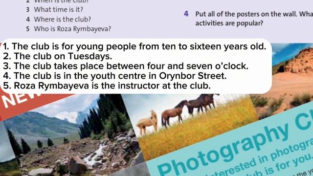 5 сынып Ағылшын тілі ex: 1, 2, 3, 4 жаттығу 22 бет смотреть онлайн