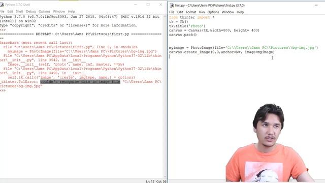 Tkinter.TclError: Couldn't Recognize Data In Image File