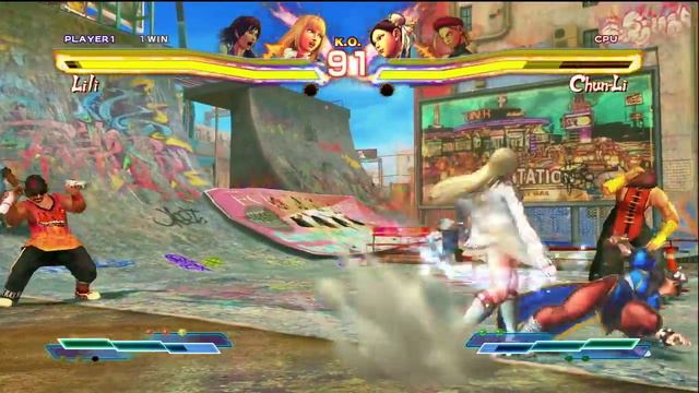 Street FIghter X Tekken - Lili & Asuka Rival Battle смотреть онлайн