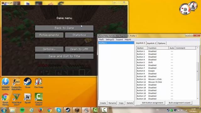 Minecraft tutorial (Ep.1) - Minecraft gamepad settings смотреть онлайн