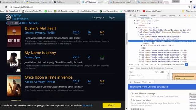 What is Data Scraping / Web Scraping? Introduction of BeautifulSoup from Python смотреть онлайн