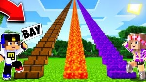 Куда ведут НОВЫЕ СЕКРЕТНЫЕ ЛЕСТНИЦЫ НУБА против ПРО в МАЙНКРАФТ!