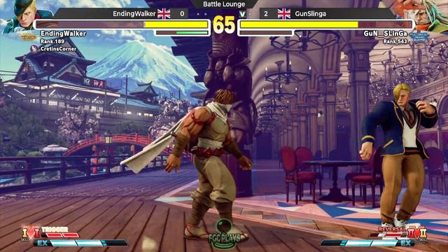 SFV CE: EndingWalker (Ed) vs GunSlinga (Zeku) 🔥 Battle Lounge 🔥 Street Fighter 5 смотреть онлайн