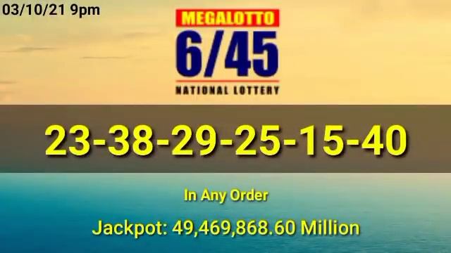 9pm PCSO Lotto Result Today March 10, 2021 2D 3D STL ez2 Swertes 4D 6/45 6/55 смотреть онлайн