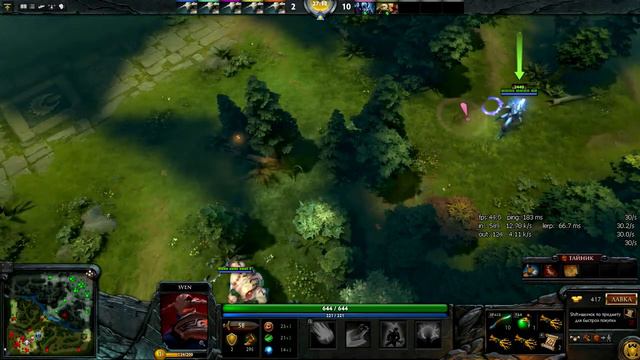 Pudge + Vengeful Spirit [Dota zlo and Quizzi] смотреть онлайн