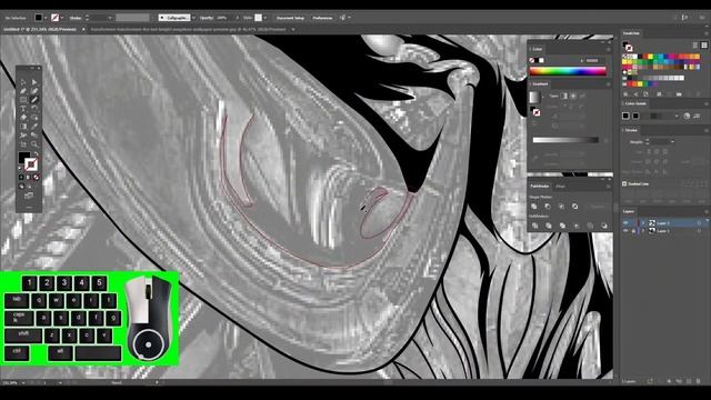 How to draw Outline for Beginners | Adobe Illustrator Tutorials смотреть онлайн