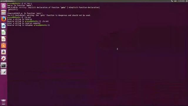 Reverse the String :c,c++,java смотреть онлайн